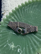 Load image into Gallery viewer, Panther Link Sterling Silver Chunky Bracelet 7”
