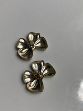 Load image into Gallery viewer, Bow Sterling Silver Post Back Earrings
