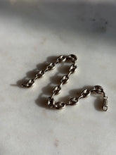 Load image into Gallery viewer, Puffy Mariner Link Sterling Silver Bracelet 7.25”
