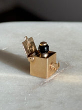 Load image into Gallery viewer, Vintage Jack in the Box Gold Charm 14k Gold
