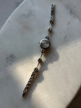 Load image into Gallery viewer, Flower Silver Tone Vintage Watch
