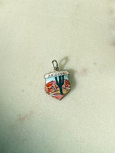 Load image into Gallery viewer, Enamel Arizona Sterling Silver Charm

