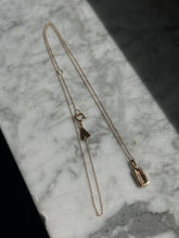 Load image into Gallery viewer, Adina Reyter 14k Gold Diamond Dog Tag Necklace
