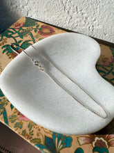 Load image into Gallery viewer, Vintage Dainty Micro Box Chain Choker Necklace 12.25”
