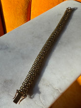 Load image into Gallery viewer, Peridot Gold Vermeil Bracelet 7.5”
