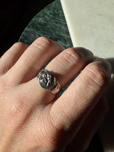 Load image into Gallery viewer, Cherub Sterling Silver Vintage Ring Size 7
