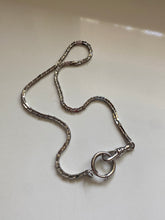 Load image into Gallery viewer, Vintage Sterling Silver Watch Chain
