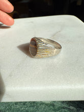 Load image into Gallery viewer, Tigers Eye Sterling Silver Ring Size Size 9.5
