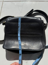 Load image into Gallery viewer, Vintage Coach Black Leather Crossbody Purse

