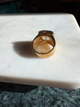 Load image into Gallery viewer, Chunky Gold Vermeil Statement Ring Size 9.25
