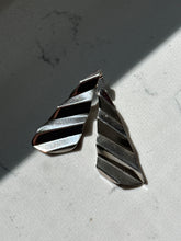 Load image into Gallery viewer, Modernist Vintage Sterling Silver Earrings
