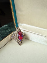 Load image into Gallery viewer, Dragons Breath Sterling Silver Ring Size 7.5
