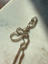 Load image into Gallery viewer, Garnet Horseshoe Sterling Silver Necklace 15”
