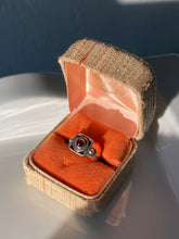 Load image into Gallery viewer, Cabochon Garnet Sterling Silver Ring
