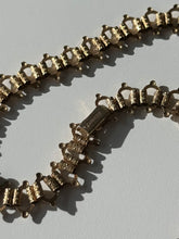 Load image into Gallery viewer, Vintage Sarah Coventry Gold Plated Bookchain Necklace 22”
