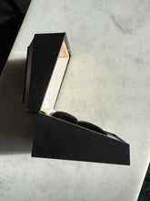 Load image into Gallery viewer, Vintage Black Velvet Ring Box
