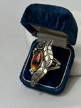Load image into Gallery viewer, Kentucky Agate Sterling Silver Ring Size 13
