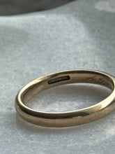 Load image into Gallery viewer, Antique Solid 14k Donut Band Size 10

