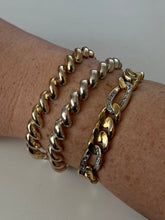 Load image into Gallery viewer, Hollow Gold Vermeil San Marco Bracelet 7.5”
