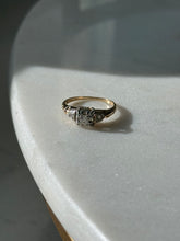 Load image into Gallery viewer, Antique 14k &amp; 18k Gold Diamond Ring Size 3.75
