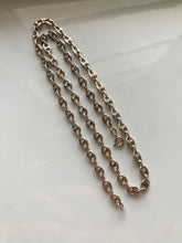 Load image into Gallery viewer, Puffed Gucci Mariner Link Sterling Silver Italian Chain Necklace
