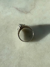Load image into Gallery viewer, Egyptian Pharaoh Sterling Silver Ring Size 5.75
