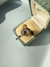 Load image into Gallery viewer, Amethyst Sterling Silver Ring Size 5.5
