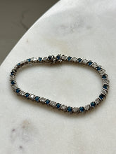 Load image into Gallery viewer, Sterling Silver Tennis Bracelet 7”

