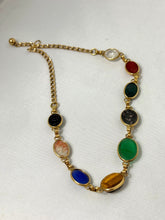 Load image into Gallery viewer, Vintage Gold Plated Carved Scarab Beetle Necklace
