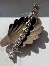 Load image into Gallery viewer, Italian Sterling Silver Chunky Bracelet 7”
