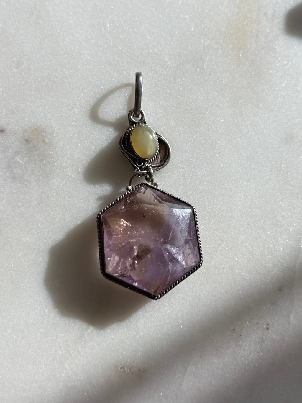 Ametrine Sterling Silver Pendant