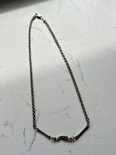 Load image into Gallery viewer, Dolphin Rolo Link Sterling Silver Chain 17”
