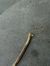 Load image into Gallery viewer, Natural Diamond 14k Yellow Gold Tennis Bracelet 6.75”

