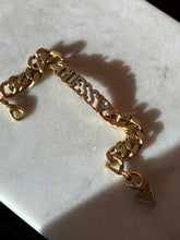 Load image into Gallery viewer, Vintage GUESS Gold Plated Bracelet 7.5”
