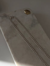 Load image into Gallery viewer, Vintage Sterling Silver Cuban Chain 22”
