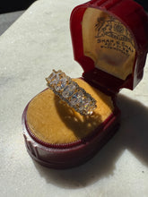 Load image into Gallery viewer, Icy Gold Vermeil Ring Size 8.5
