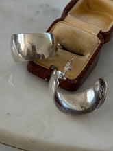 Load image into Gallery viewer, Vintage Mexico Sterling Silver Hoops
