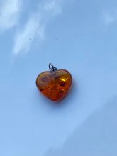 Load image into Gallery viewer, Amber Sterling Silver Pendant
