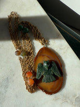 Load image into Gallery viewer, Carved Owl 1/20 14k Gold Filled Necklace
