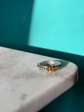 Load image into Gallery viewer, Cabochon Sterling Silver Ring Size 8.25
