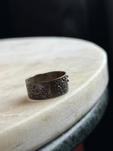 Load image into Gallery viewer, Floral Sterling Silver Band
