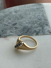Load image into Gallery viewer, Vintage 14k Gold Diamond Ring
