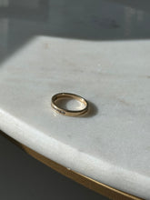 Load image into Gallery viewer, Vintage 14k Gold Natural Diamond Quarter Eternity Band Size 5
