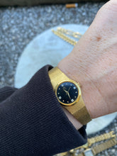 Load image into Gallery viewer, Seiko Gold Tone Diamond Vintage Watch
