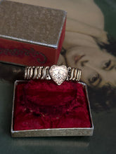 Load image into Gallery viewer, Vintage WWII Era Sweetheart Expansion Bracelet
