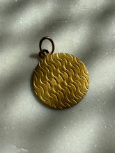 Load image into Gallery viewer, Vintage 18k Yellow Gold Number ‘13’ Disc Pendant
