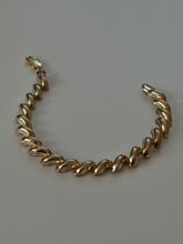 Load image into Gallery viewer, Hollow Gold Vermeil San Marco Bracelet 7.5”
