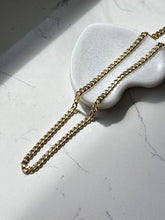 Load image into Gallery viewer, Italian Gold Vermeil Cuban Curb Link Chain 24”
