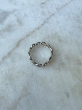 Load image into Gallery viewer, Sterling Silver Braided Ring Size 6.5
