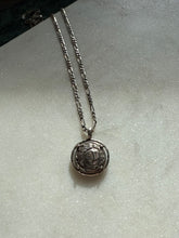 Load image into Gallery viewer, Sterling Silver Coin Necklace 24”
